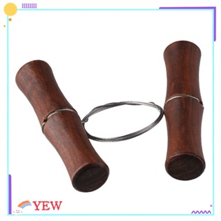 Yew เครื่องมือแกะสลักดินน้ํามัน ด้ามจับไม้ DIY