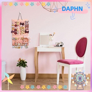 DAPHS กระเป๋าจัดเก็บเครื่องประดับ ที่แขวนผม แบบติดผนัง