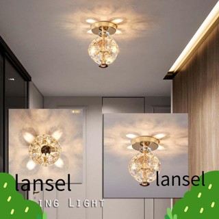 Lansel โคมไฟเพดาน ใหม่ สําหรับห้องรับประทานอาหาร คริสตัล