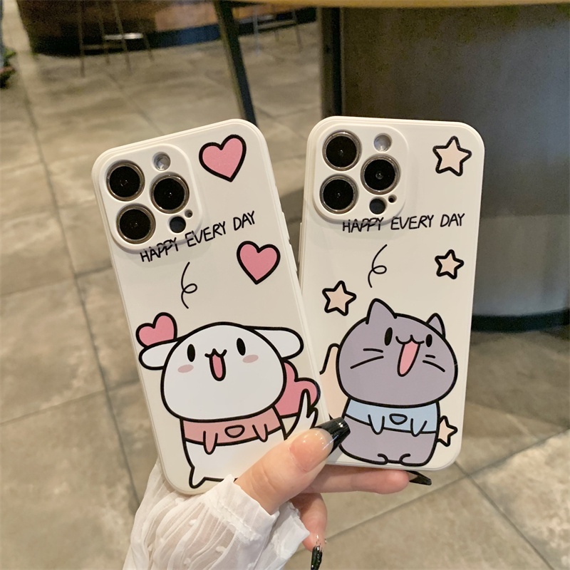เคสโทรศัพท์มือถือ ลายแมวน่ารัก สําหรับ Samsung A14 A34 A54 A32 5G A04S A23 4G A23 A21S A42 5G A53 A7