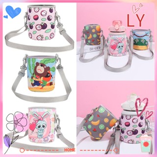 Ly กระเป๋าใส่แก้วเครื่องดื่ม ทรงโท้ท สําหรับเดินทาง กลางแจ้ง