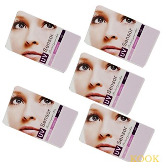 Kook การ์ดทดสอบ UVB สําหรับสัตว์เลื้อยคลาน 10 ชิ้น