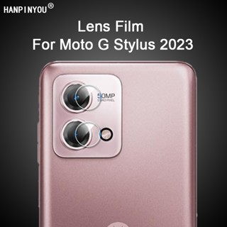 ตัวป้องกันเลนส์ สําหรับ Motorola Moto G Stylus 2023​​​​​​​ ฟิล์มกระจกนิรภัย ป้องกันกล้อง แบบบางพิเศษ สีโปร่งใส