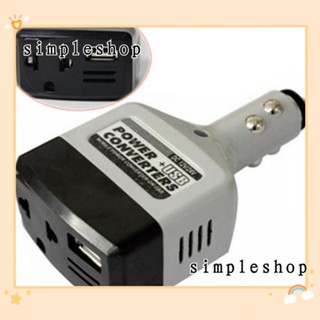 Dc 12V To 220V Hot Power Usb อะแดปเตอร์แปลงสายชาร์จแบบพกพาสําหรับติดรถยนต์