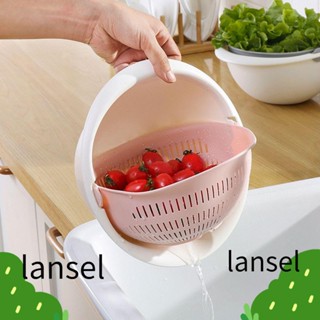 Lansel ตะกร้าล้างผัก ผลไม้ แบบหมุนได้
