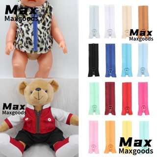 Max ใหม่ ซิป ทรงวงรี 6 ซม. คุณภาพสูง 20 สี สําหรับเย็บตุ๊กตา เสื้อผ้า สมุดภาพ DIY 5 ชิ้น ต่อชุด