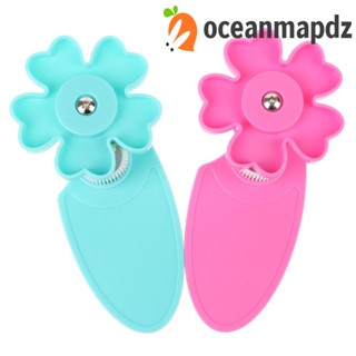 Oceanmapdz เครื่องมือปั๊มกระดาษ ลายนูน DIY สําหรับตกแต่งสมุดภาพ งานฝีมือ