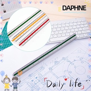 ไม้บรรทัดสเกล DAPHNE ขนาด 30 ซม. เครื่องมือวาดภาพ เครื่องเขียน ไม้บรรทัดทางเทคนิค