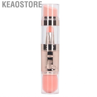 Keaostore 5 in 1 Makeup Brush Set Rose Gold Multifunctional Sponge Loose  Eyebrow Eyeshadow Lip Cosmetic Brushes