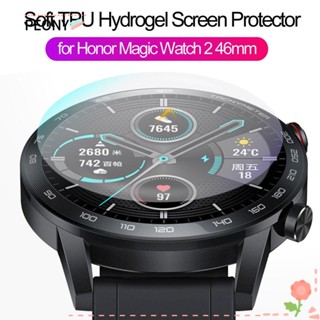 PEONYPAVILION ฟิล์มไฮโดรเจล TPU HD กันกระแทก แบบเต็มจอ สําหรับ Honor Magic Watch 2 46 มม.