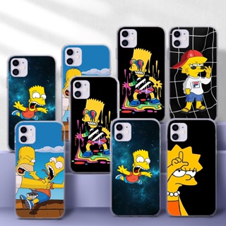 เคสโทรศัพท์มือถือแบบนิ่ม ลาย The Simpsons น่ารัก SXB57 สําหรับ Tecno Spark 5 6 KE7 KE5 Go 7 Camon 15 16 17P CG7 17 Pro