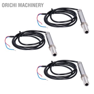 Orichi Machinery โพรบเซ็นเซอร์อุณหภูมิ อินฟาเรดออนไลน์แบบคงที่ ทรานสดิวเซอร์อุณหภูมิสแตนเลส 24VDC 4‑20mA