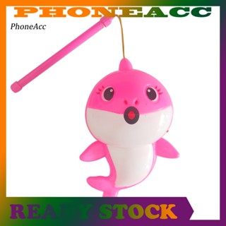 Phoneacc โคมไฟ รูปการ์ตูนสัตว์ ปลาฉลามน่ารัก มีเสียงเพลง ของเล่นสําหรับเด็ก