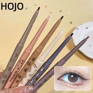 Hojo ปากกาอายไลเนอร์ กันน้ํา สีน้ําตาล สีขาว ไม่เลอะ สําหรับผู้หญิง ผู้เริ่มต้น