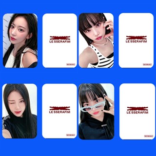 โปสการ์ด LE SSERAFIM Global Lucky Lomo Cards Lesserafim Photocard EUNCHAE CHAEWON YUNJIN KAZUHA SAKURA Kpop จํานวน 5 ชิ้น ต่อชุด