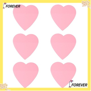 FOREVER กระดาษโน้ต แบบโปร่งแสง มีกาวในตัว 6 แพ็ก