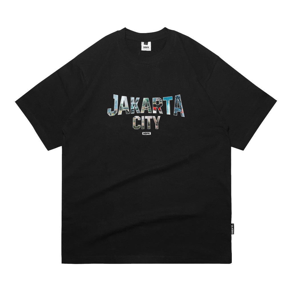 สีขาว a เสื้อยืด  Portrait OF JAKARTA (มาใหม่)