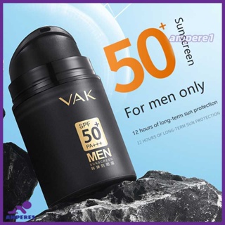 Hanchan Sunscreen Isolation Milk Anti-ultraviolet Refreshing Non-grease Long-last Waterproof Anti-sweat Mens Sunscreen -AME1