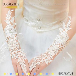 EUTUS ถุงมือผ้าซาติน สําหรับเต้นรํา งานปาร์ตี้