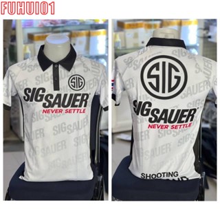 (Fuhui01) เสื้อกีฬาสำหรับนักกีฬายิงปืน Sig Sauer ทักถามไซส์ทางแชทค่ะ สินค้าหมดไวมาก