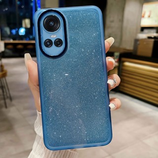 เคสโทรศัพท์มือถือ ซิลิโคนนิ่ม แบบใส ประดับเลื่อม วิบวับ หรูหรา สําหรับ OPPO Reno10 Reno 10 Pro Reno10 Pro+ 5g Reno10 Pro Plus 5g