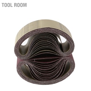  Tool Room กระดาษทรายเข็มขัดสีน้ำตาลอลูมิเนียมออกไซด์แหวนขัดแถบเครื่องมือทดแทนแถบขัดสำหรับขัดซานเดอร์