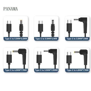 Nama 45W USB C Type-C Male to DCConnector Male สายไฟพาวเวอร์ซัพพลาย PDCharger Wire Line