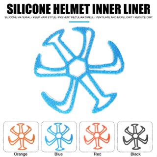 Universal Motorcycle Helmet Pad Silicone Lining Breathable Safety Inner Liner