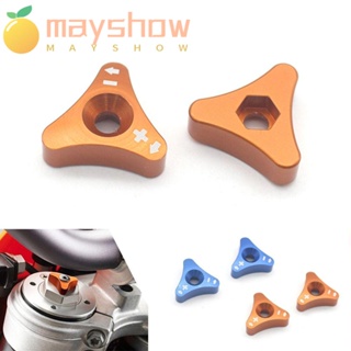 Mayshow โช๊คอัพหน้า CNC อลูมิเนียม ติดตั้งง่าย 48 มม. สําหรับรถจักรยานยนต์วิบาก KTM690 WP 1 คู่