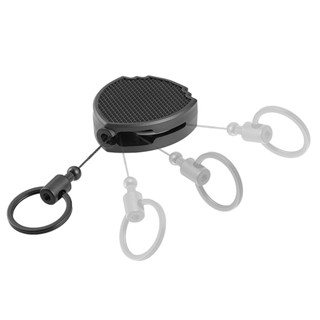 Key Chain Locking Multifunctional Practical Durable Retractable Key Holder