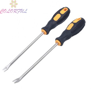 【COLORFUL】Nail Puller Industries Office Screwdriver U V Type Workshops Carpenters