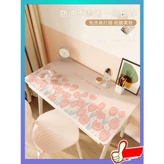 ผ้าปูโต๊ะ ผ้าปูโต๊ะกันน้ำ ins, desk, cushion, writing desk, waterproof and oilproof tablecloth, childrens elementary school study table, โต๊ะ, เสื่อตั้งโต๊ะคอมพิวเตอร์