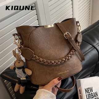 KIQUNE   กระเป๋าสะพาย ข้าง กระเป๋าผู้หญิงสะพายข้าง 2023 new  Trendy ทันสมัย พิเศษ High quality L91TMEQ 37Z230910