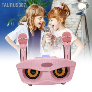 Taurus307 SD306 Dual Microphone Owl Speaker ลำโพงบลูทูธแบบพกพา 2 in 1 พร้อมไมโครโฟนคู่สำหรับใช้ในบ้าน