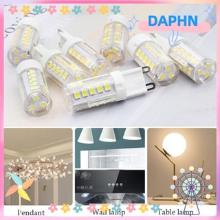 Daphs หลอดไฟ LED 220V G4 G9 E14 อุณหภูมิสองสี ข้าวโพด