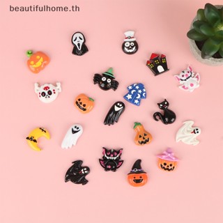 ｛Halloween Decor｝2 ชิ้น ฮาโลวีน ผี ฟักทอง โครงกระดูก เคสโทรศัพท์ ตกแต่งอุปกรณ์ผม ~