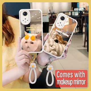 youth Little Fresh Phone Case For Huawei Honor50 Pro/Nova9 Pro literature Soft case Liquid silicone Full edging interest