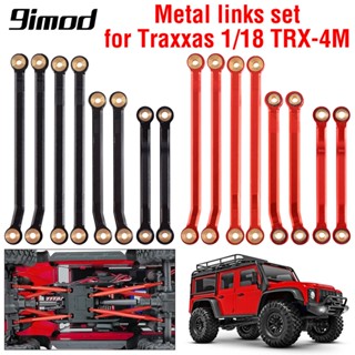 9imod ชุดก้านชักเลี้ยว โลหะ 8 ชิ้น สําหรับอัพเกรดรถไต่หินบังคับ TRX-4M Traxxas 1/18