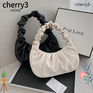 Cherry3 กระเป๋าช้อปปิ้ง หนัง PU ลายก้อนเมฆ แฟชั่นฤดูร้อน