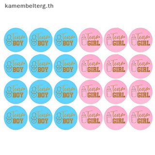 Kam สติกเกอร์ ลาย Team Boy Team Girl 24 ชิ้น ต่อชุด TH
