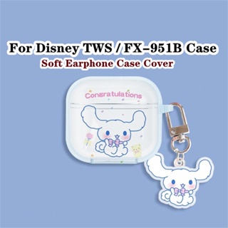 【คุณภาพสูง】เคสหูฟังนิ่ม แบบใส ลายการ์ตูนดิสนีย์ TWS สร้างสรรค์ สําหรับ Disney FX-951B