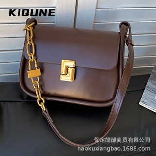 KIQUNE   กระเป๋าสะพาย ข้าง กระเป๋าผู้หญิงสะพายข้าง 2023 new  Unique ทันสมัย Stylish ทันสมัย L91TN8Q 37Z230910