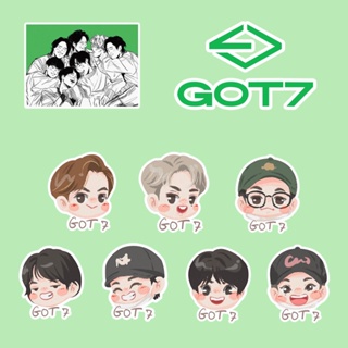 พร้อมส่ง สติกเกอร์อัลบั้มรูปภาพ GOT7 Comeback DIY สําหรับติดตกแต่งสมุดไดอารี่ โน้ตบุ๊ก 85-100 ชิ้น ต่อชุด