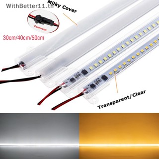 Better แถบไฟ LED AC220V 2835 30 ซม. 40 ซม. 72 ดวง ความสว่างสูง ประหยัดพลังงาน