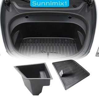 [Sunnimix1] กล่องเก็บของท้ายรถยนต์ สําหรับ Tesla Auto Accessories