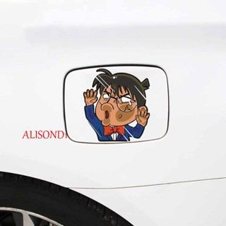 Alisond1 สติกเกอร์ PVC ลายชิฮิโร่ ไอรอนแมน แบทแมน ไอรอนแมน โคนัน สไปเดอร์แมน กันน้ํา สําหรับติดตกแต่งหน้าต่างรถยนต์