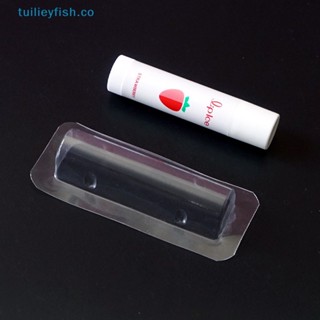 Tuilieyfish ซองใส่บัตรเงิน ลิปบาล์ม พลาสติกใส กันน้ํา พร้อมสติกเกอร์ 25 50 ชิ้น DIY