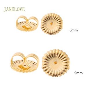 Jlove 100x ต่างหูสํารองเปลี่ยน สําหรับ Post Pierced Earring Backing Secure Safety