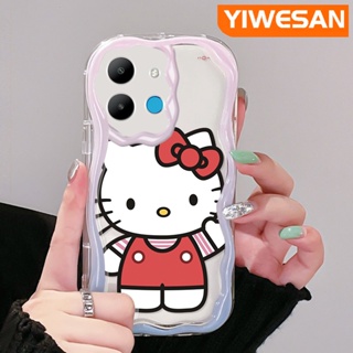 เคสโทรศัพท์มือถือแบบนิ่ม ใส กันกระแทก ลายการ์ตูนเฮลโลคิตตี้น่ารัก สีสันสดใส สําหรับ Infinix Smart 6 HD Smart 6 Plus Smart 7