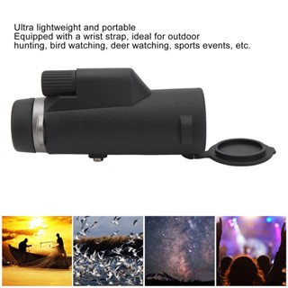 10x42 Monocular High Powered Compact Portable Handheld Telescope for Hunting Wildlife Bird Watching Travel